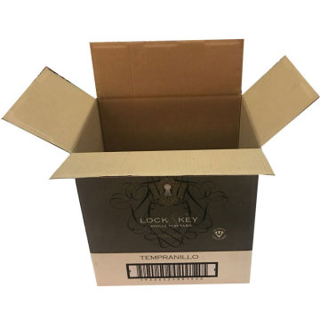 Corrugated Paper Packaging Box with Logo Print